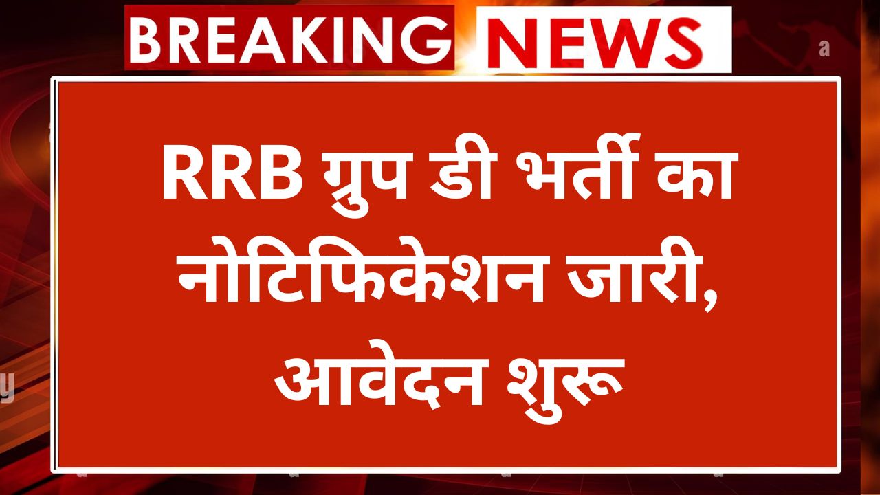 RRB Group D Notification 2025